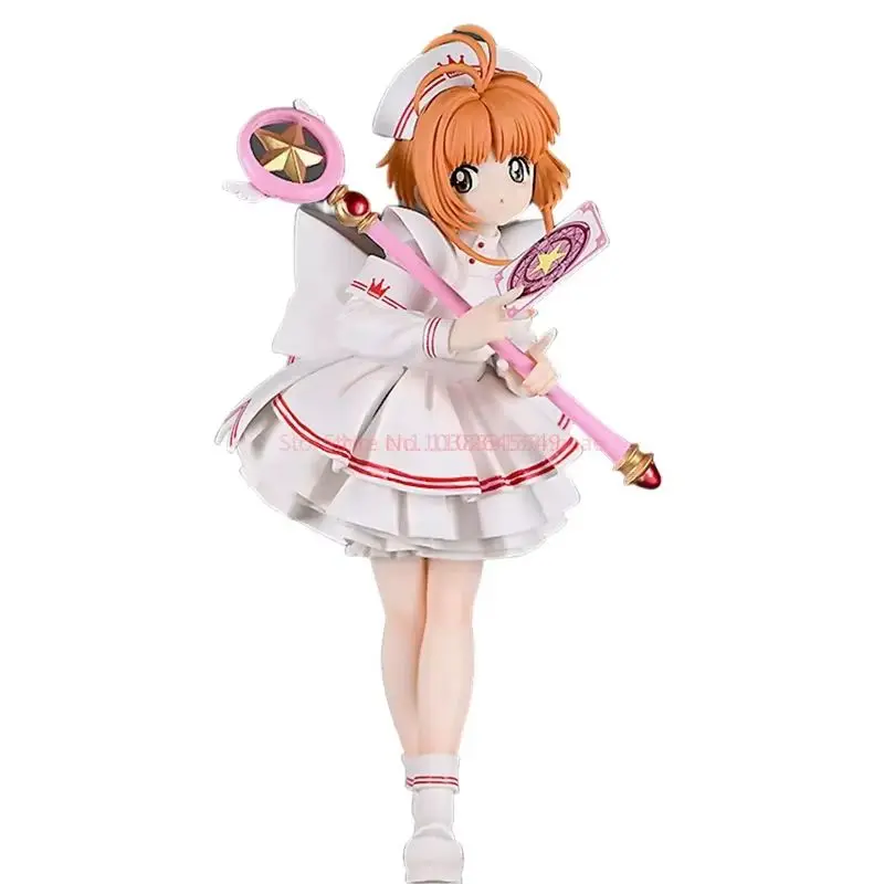 حار كاردكابتور ساكورا أنيمي بولي كلوريد الفينيل الشكل-كينوموتو ساكورا تحصيل مكتب الديكور نموذج تمثال لعبة هدية عيد ميلاد