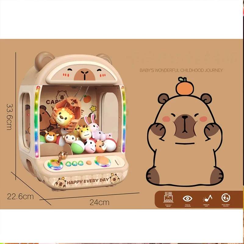 لتقوم بها بنفسك آلة دمية للأطفال عملة تعمل لعب لعبة صغيرة مخلب الصيد لعبة رافعة آلات الموسيقى دمية الأطفال هدايا عيد الميلاد اللعب