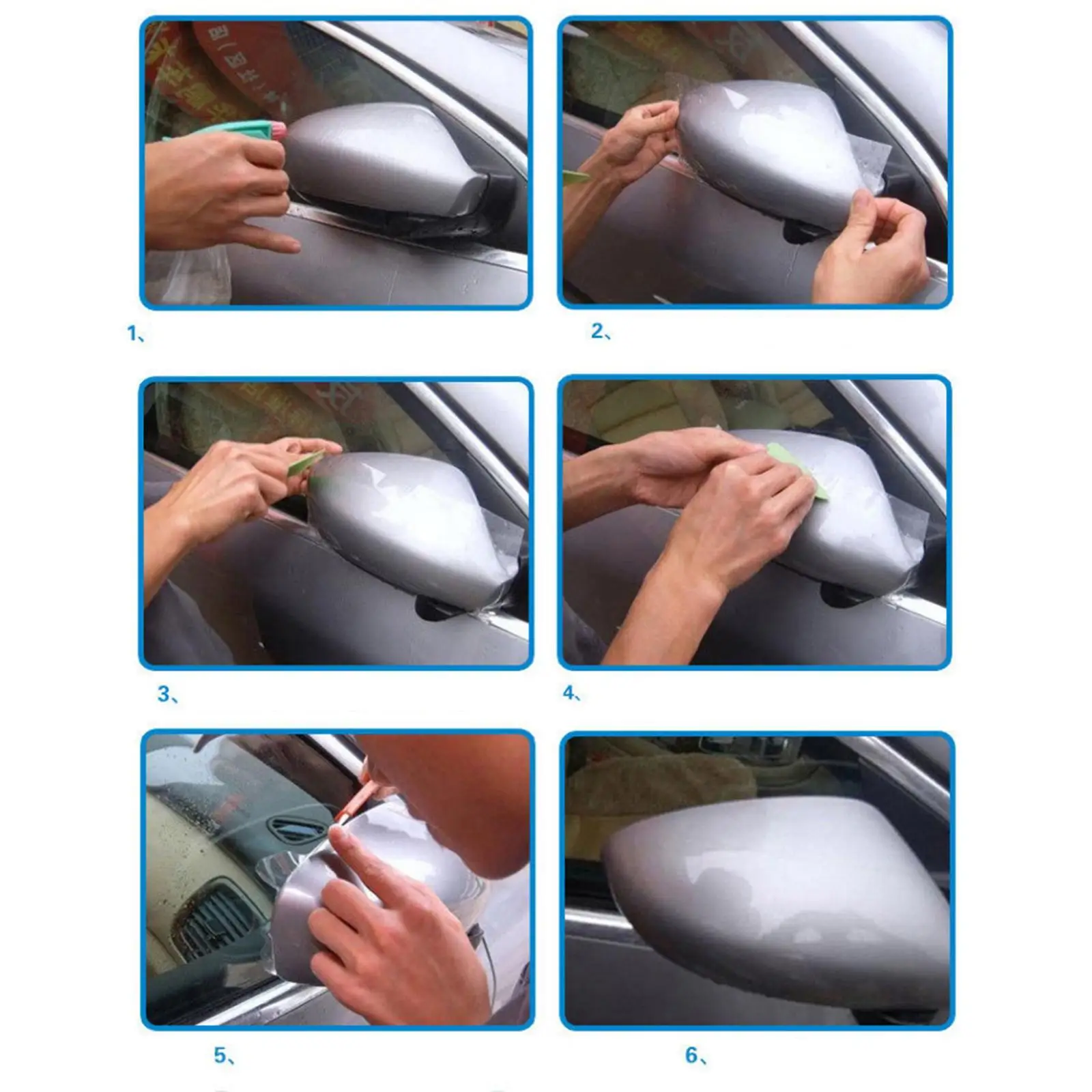 Film Mounting Tape Protective Film Multipurpose PVC Anti Collision Universal Paint Film for Door Trim Edge Door Handle