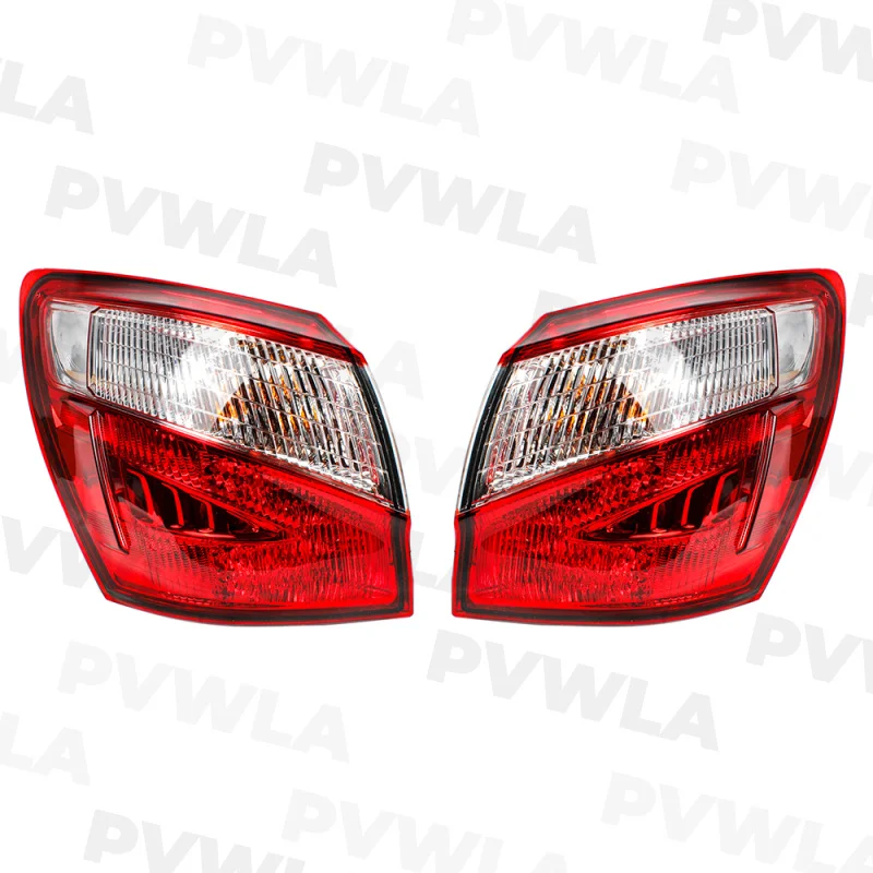 For Nissan Qashqai 2010 2011 2012 2013 2014 Pair Left+Right Outside Rear Tail Light Lamp  26555-BR00A 26550-BR00A