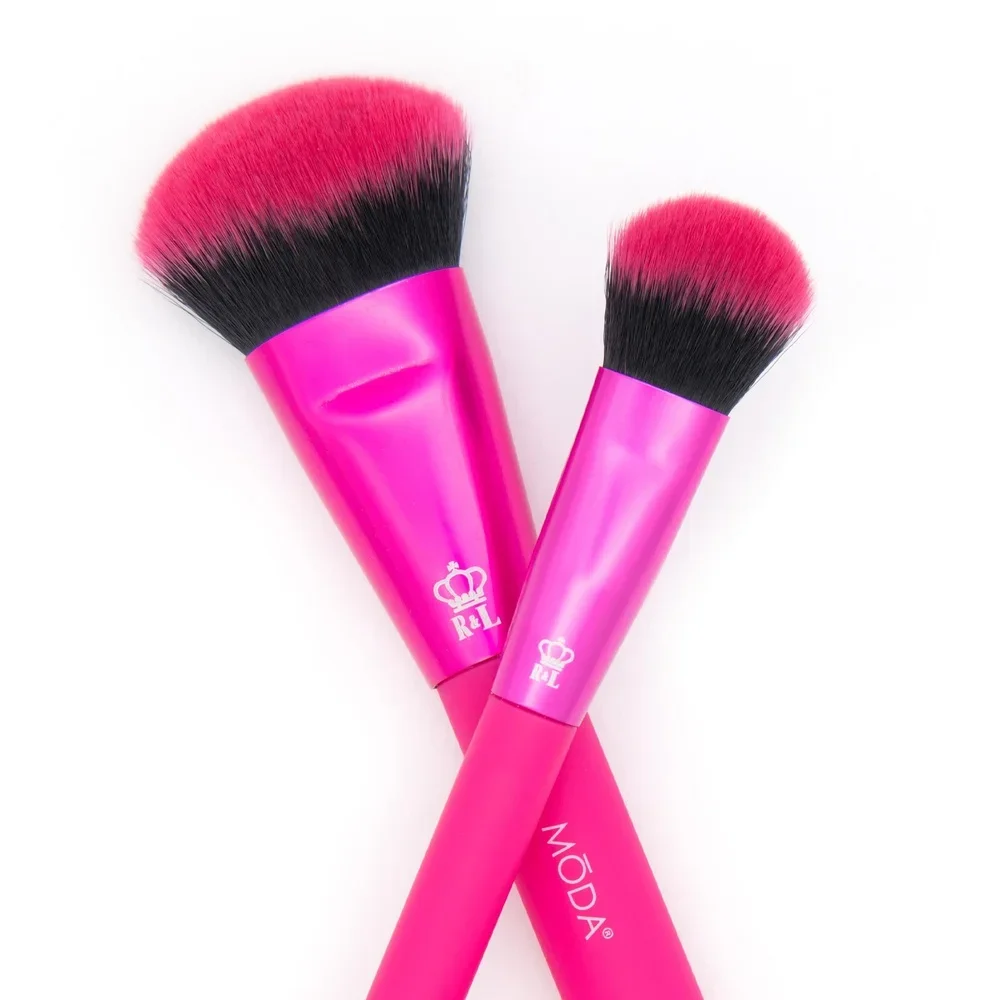 ビーガン メイクアップ ブラシ セット ブレンディング バフとブラー プロ品質の合成ブラシ、防水ハンドル付き 完璧