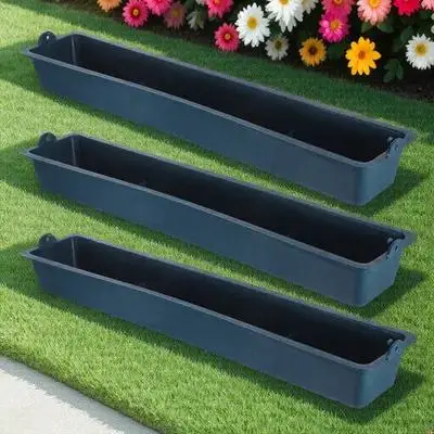 

3pcs Anti-Spill Chicken Feeder Hanging Poultry Fodder Pot For Chickens Ducks Quail Blue Plastic Pet Bird Supply Farm Use