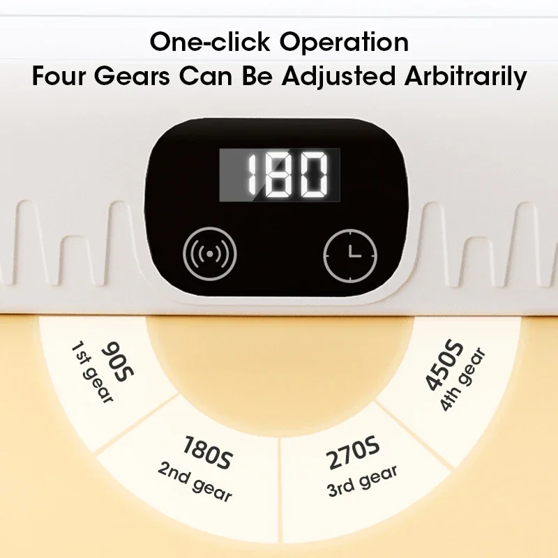 Ультразвуковой очиститель 400 мл, низкий уровень шума, 47 кГц, высокочастотная вибрация 360 градусов °   Машина для глубокой очистки ювелирных изделий, очков, ультразвуковая ванна