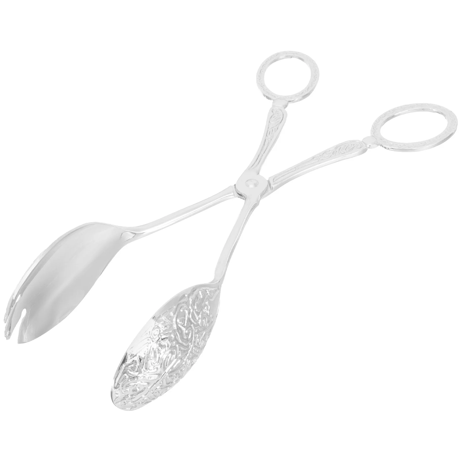

Aluminum Alloy Food Clamp Metal Salad Tongs Bbq Steak Clamp Multi-Function Grill Tong Convenient Cooking Tong Outdoor Accessory