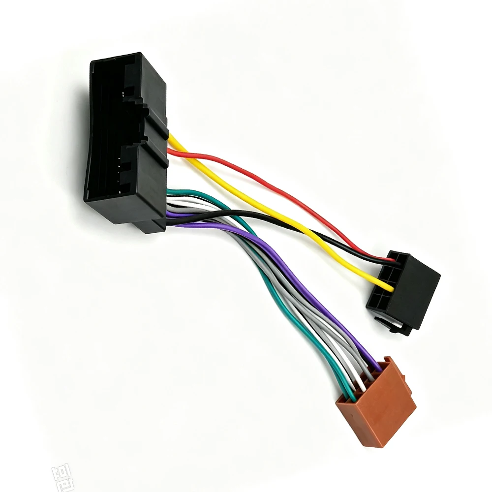 1PC ISO Wiring Harness Connector Adaptor Car Stereo Radio For Ford Focus Fiesta Mondeo ISO Aftermarket Tail Wire and Power Cable