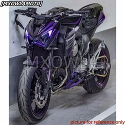 Full Body Kit Z800 2013-2016 Pearl Purple Black Fashion Fairing Kit Z800 15 16 Abs Fairing Z800