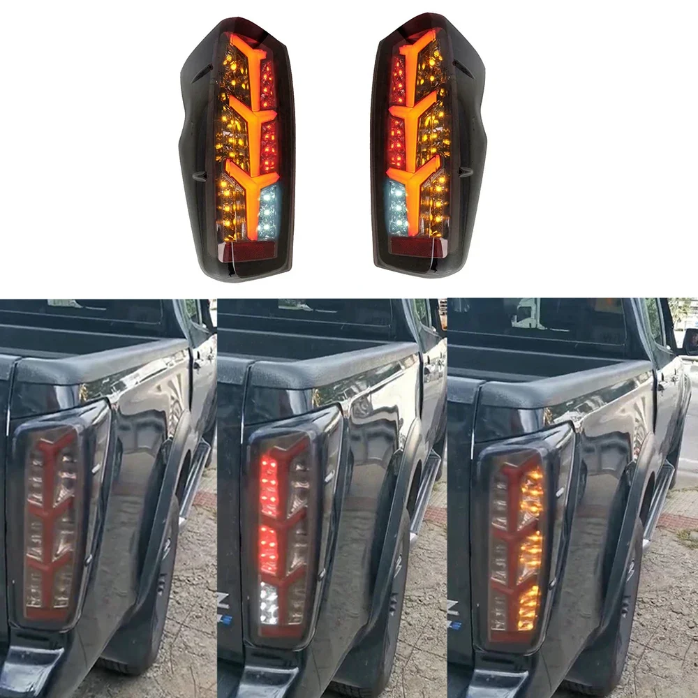 Auto Exterior Led Rear Lights Modified Fit For Isuzu D-max Dmax 2020-2022 Pickup Turn Signal Brake Reverse Lights Accessories