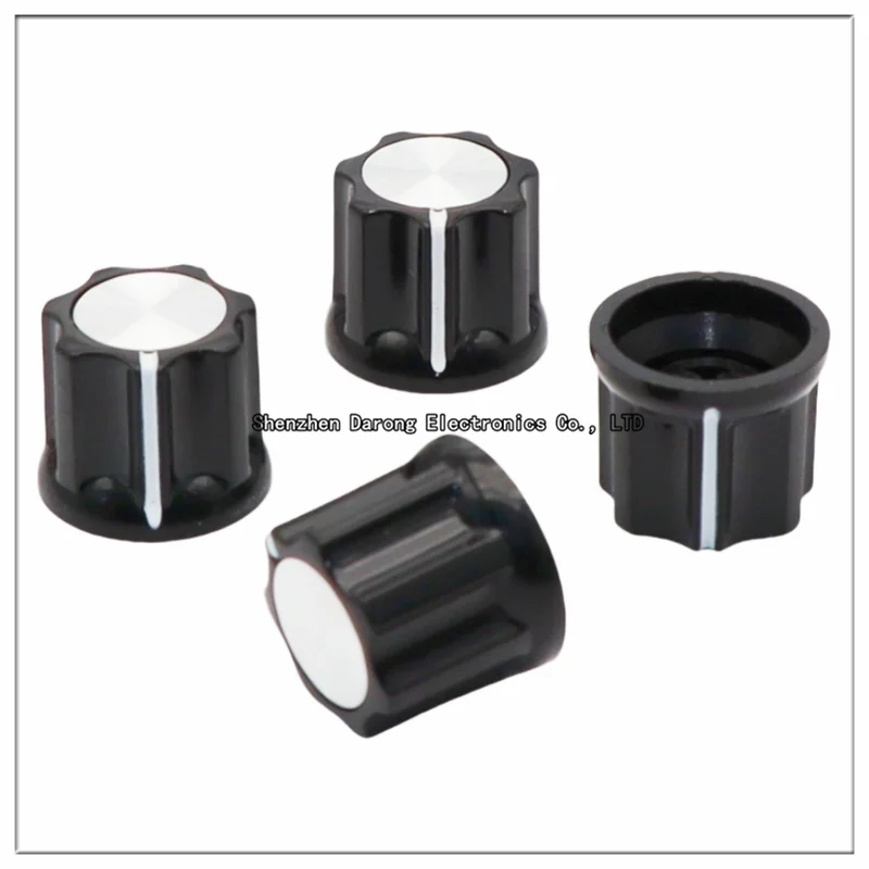 17×14 cap type plastic knob cap semi-shaft potentiometer encoder rotary cap Electric guitar volume/Electrical equipment switch