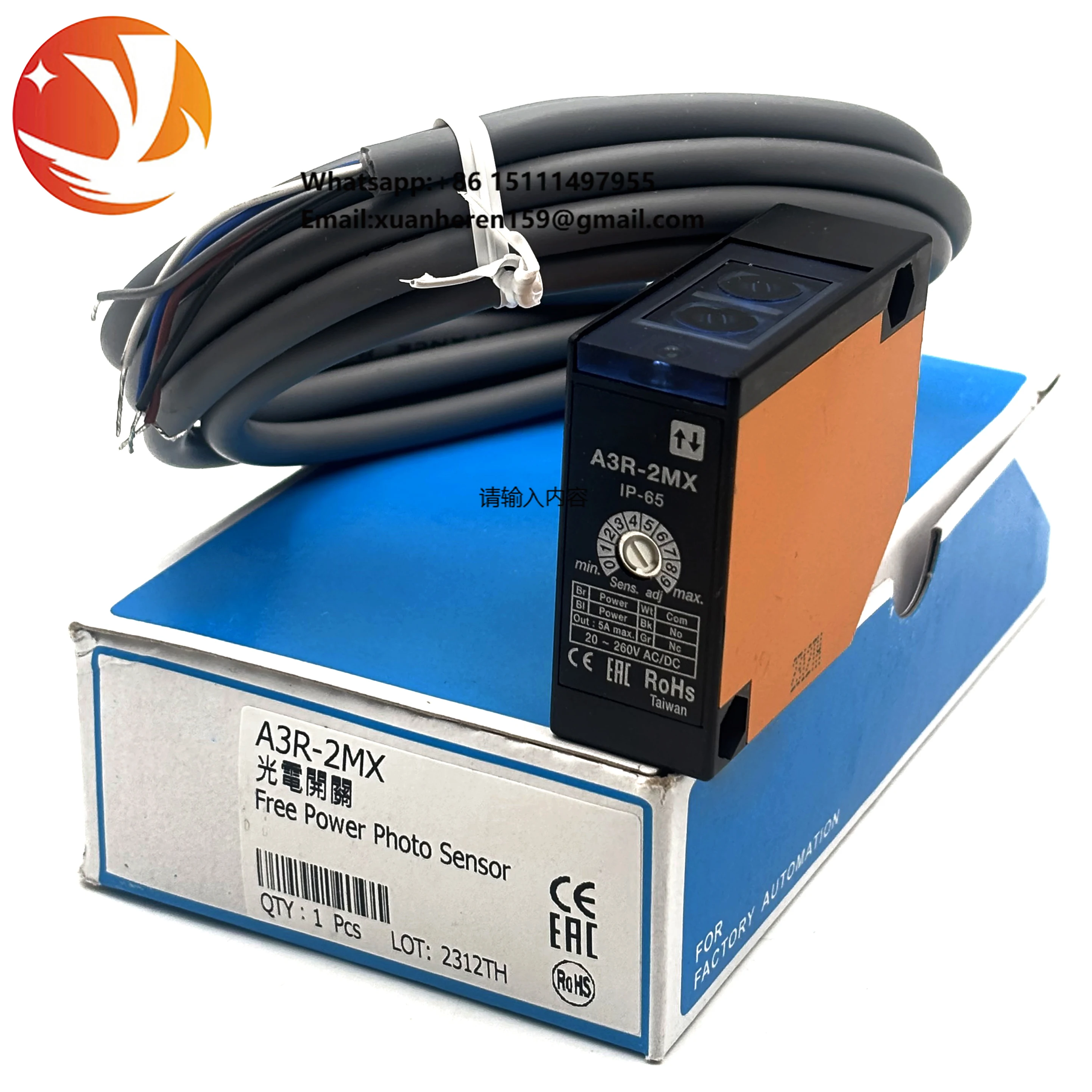 

The Brand-new Original PLC Controller Is Suitable for the A3R-2MX Power-off Switch Sensor.