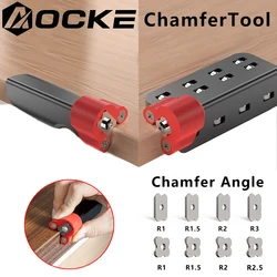 AOCKE Woodworking Blade Edge Corner Planer Manual Planer Wood Chamfering Fillet Scraper Board Deburring Tool Edge Trimmer