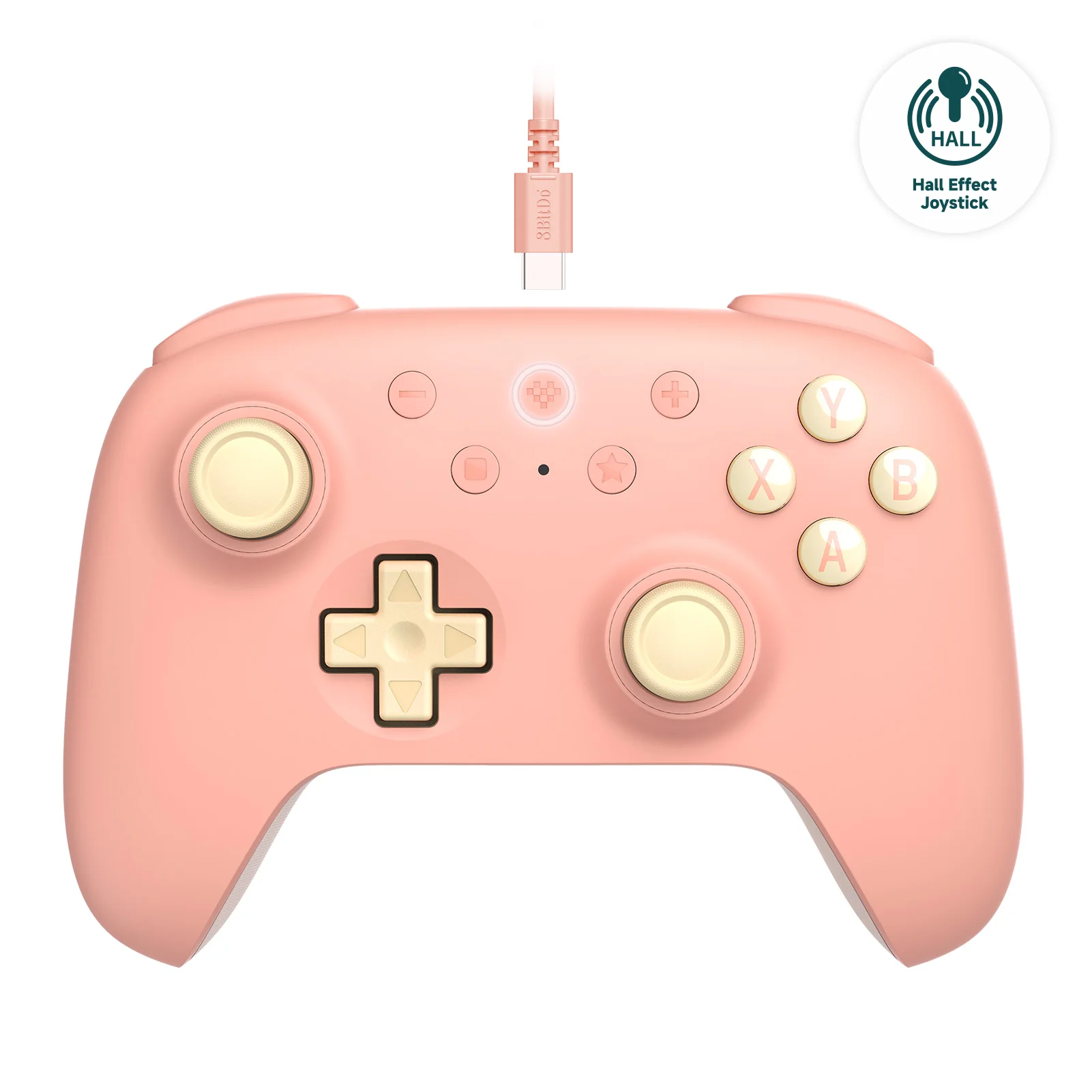 8BitDo Ultimate 2C Bedrade gamecontroller Gamepad-joystick voor pc Windows 10, 11, Steam Deck Raspberry Pi Android