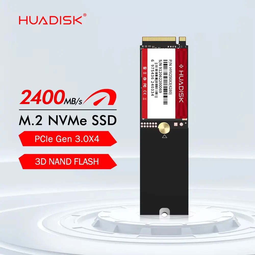 

HUADISK M.2 NVME M2 SSD 128 ГБ 256 ГБ 512 ГБ 1 ТБ 2242 2280 Жесткий диск SSD Внутренние твердотельные накопители для Raspberry Pi DIY ПК