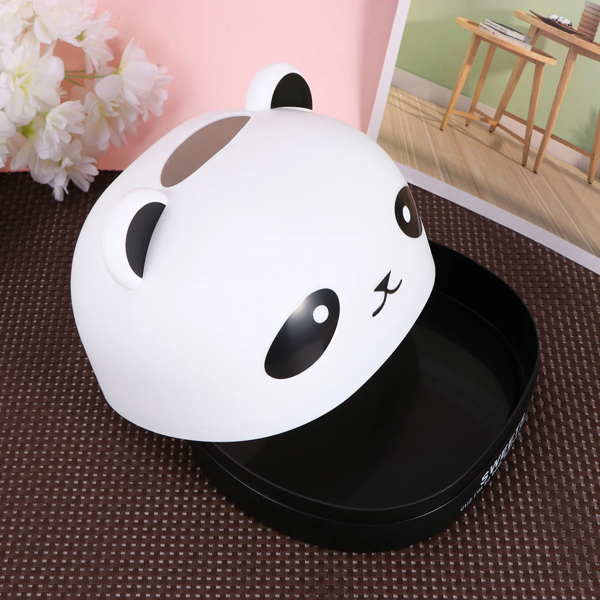 

Creative Tissue Cover Paper Holder Storage Box Cartoon Design Pink Home Office Car Bathroom Kitchen