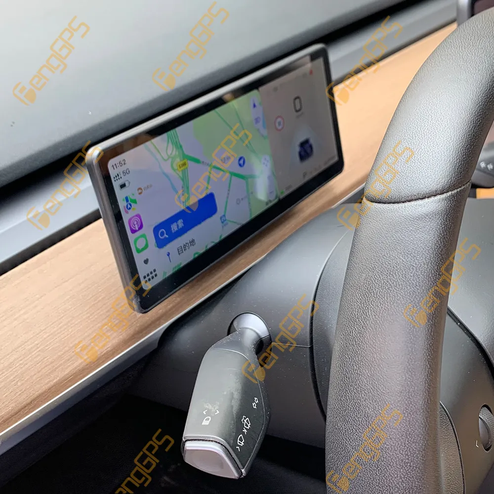 Digital Meter Screen  For Tesla Car Virtual Cockpit cluster Dashboard Panel Auto Multimedia Player Tachometer Display Instrument