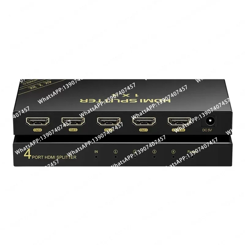 Yuechuangxing hdmi splitter one point two/four high definition 2.0 version 4K frequency splitter multi-screen display HDR