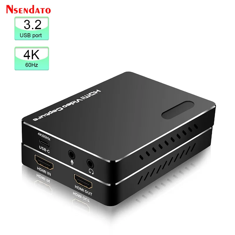 

Карта видеозахвата 4K, 60 Гц, USB Type-C, HDMI