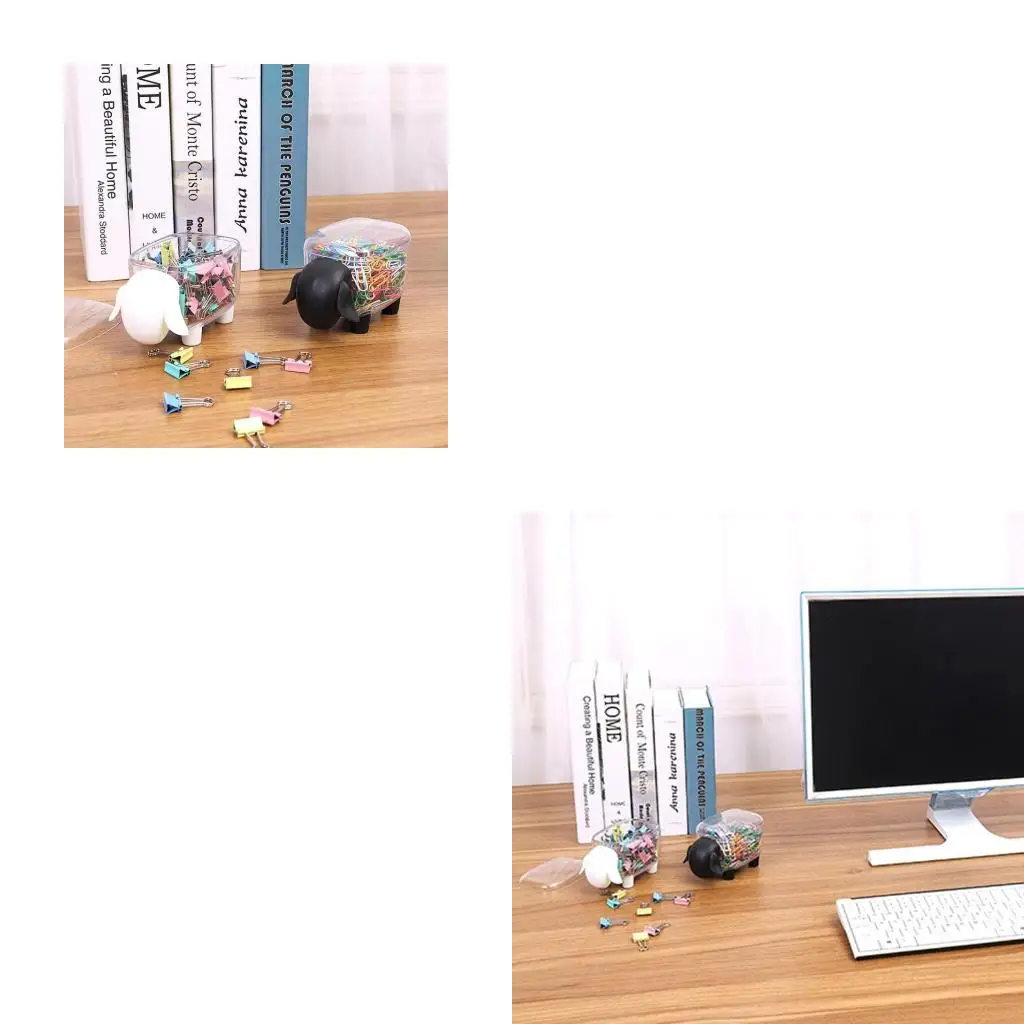 Sheep Cotton Swabs Holder Dispenser Cosmetic Pad Dispenser Desk