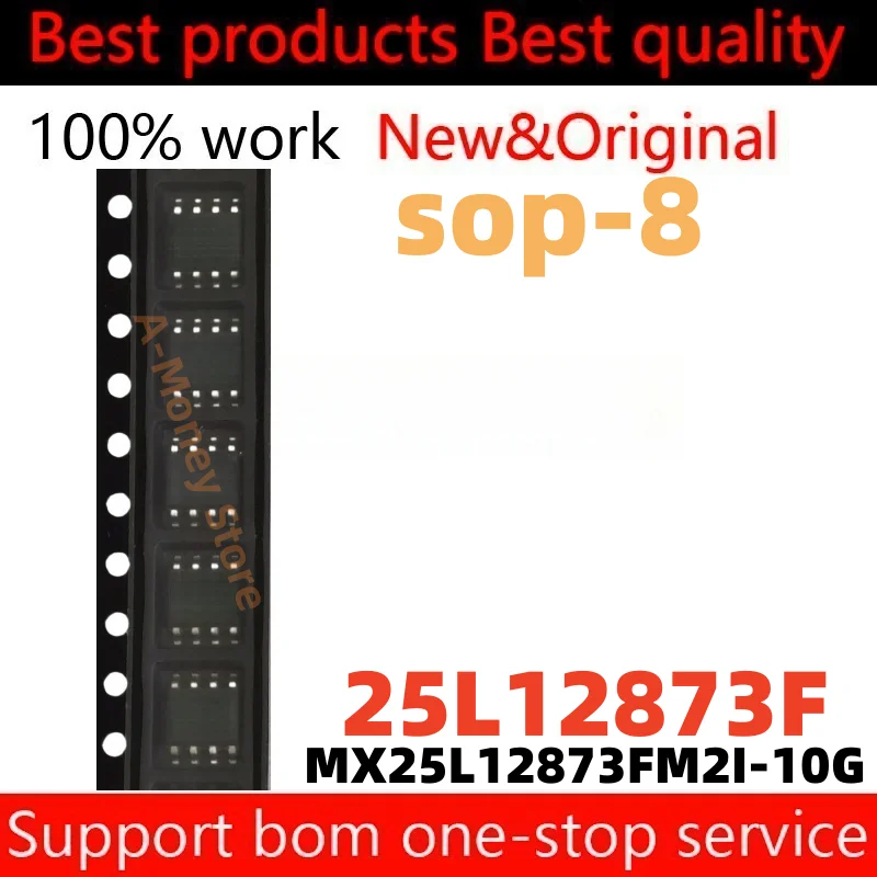 

(2-5pcs)25L12873F M2I-10G 25L12873FM2I-10G MX25L12873FM2I-10G sop-8