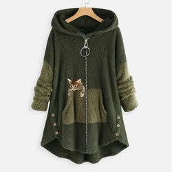 TPJB Creative New Style Women Hoodies Autumn Harajuku Streetwear Hipster Hooded Sweater Female Hooded Loose Large Size Jackets