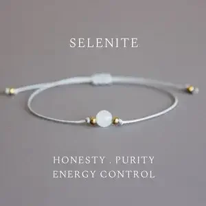 سيلينيت كريستال الصداقة خط جوهرة سوار