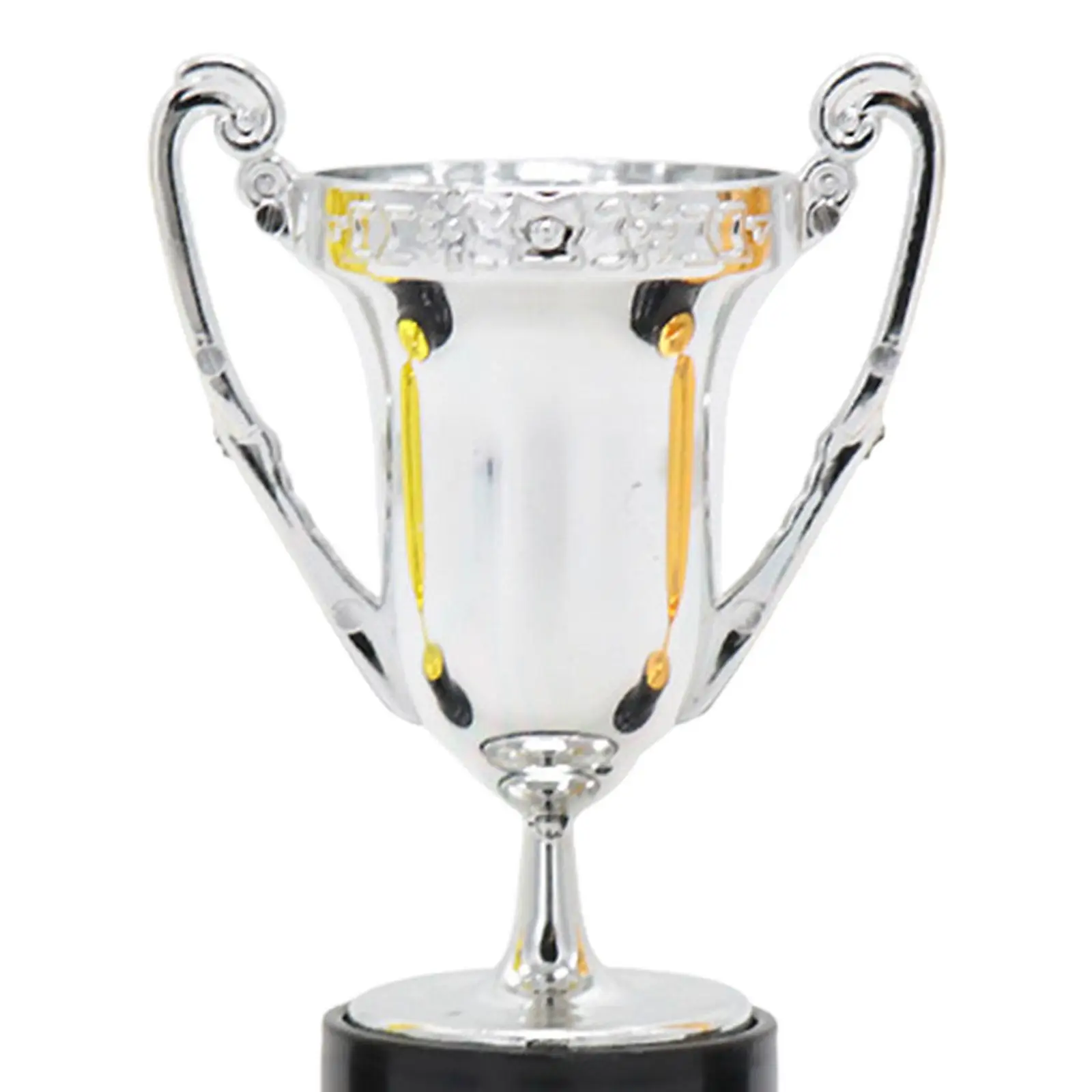 3 Stück Mini-Trophäen Mini Award Trophäen becher Desktop-Spielzeug, dekorative Ornamente für Feiern, Belohnungen, Sprach wettbewerb, Requisiten