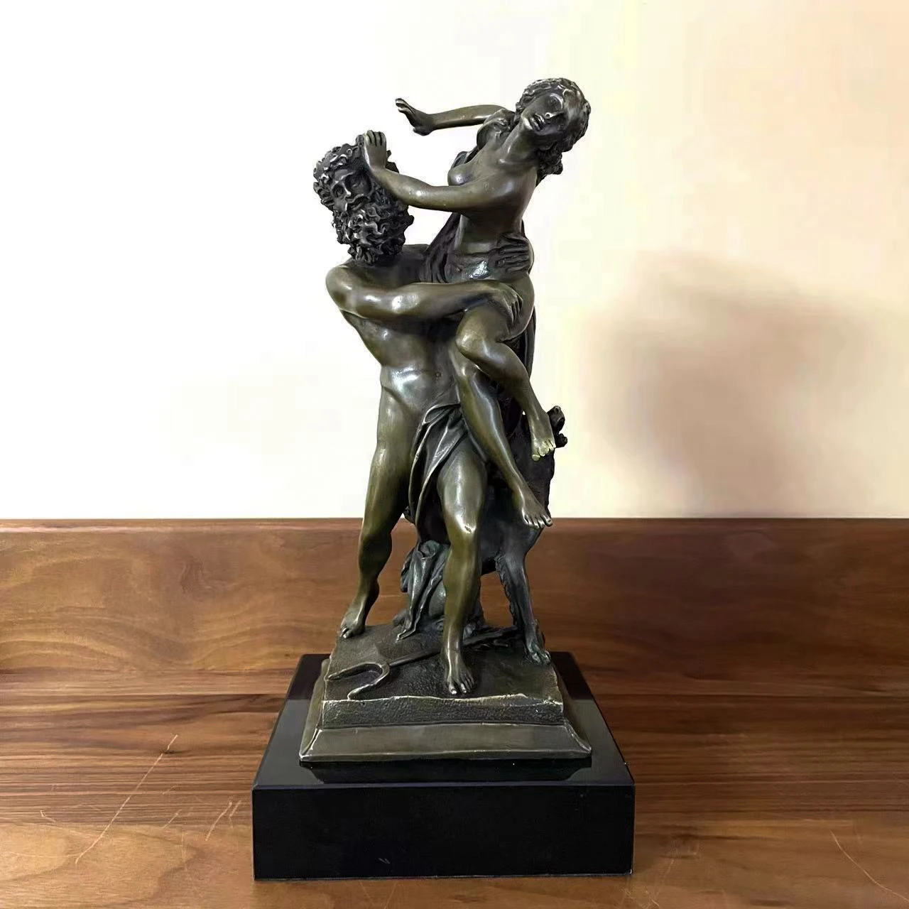 Bronze Hades and Persephone Statue Greek God & Goddess Antique Sculpture Handcrafts Gorgeous Living Room Decoration 38cm