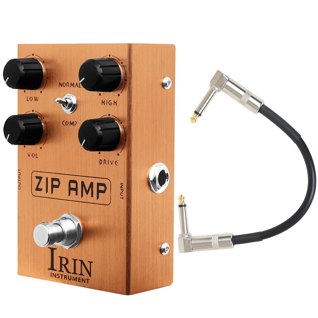 

ZIP AMP Electric Guitar Effect Pedal Strong Compression Overdrive Tone Guitar Peda with COMP Toggle Switch Guitar Accessories