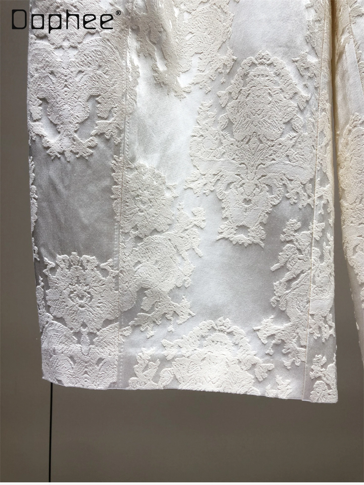 الرجعية الجاكار الحرير فضفاض واسعة الساق السراويل للنساء النمط الأوروبي الخريف موضة جديدة عالية الخصر التخسيس السراويل الطويلة غير رسمية