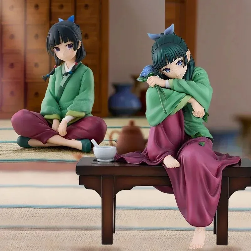 Figura de Anime The Apothecary Diaries, 3 estilos, Maomao, modelo de PVC, decoración de escritorio para el hogar, muñecos de acción, juguetes, regalos de Navidad y cumpleaños