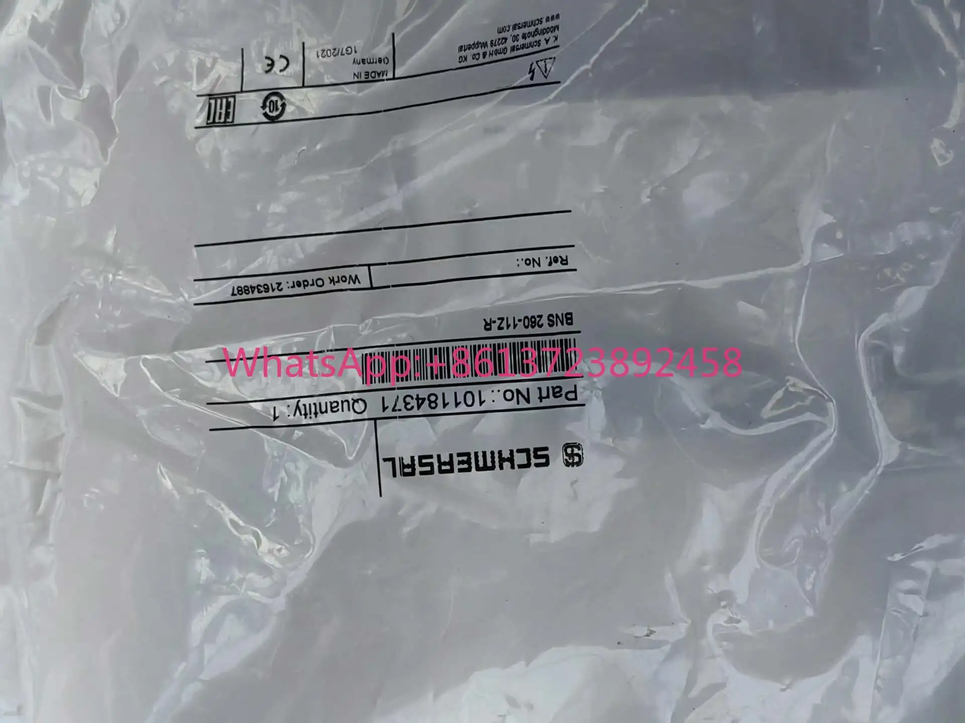 Schmerseyr NBS260-11Z-R Electromagnetic Switching Sensor, High Quality