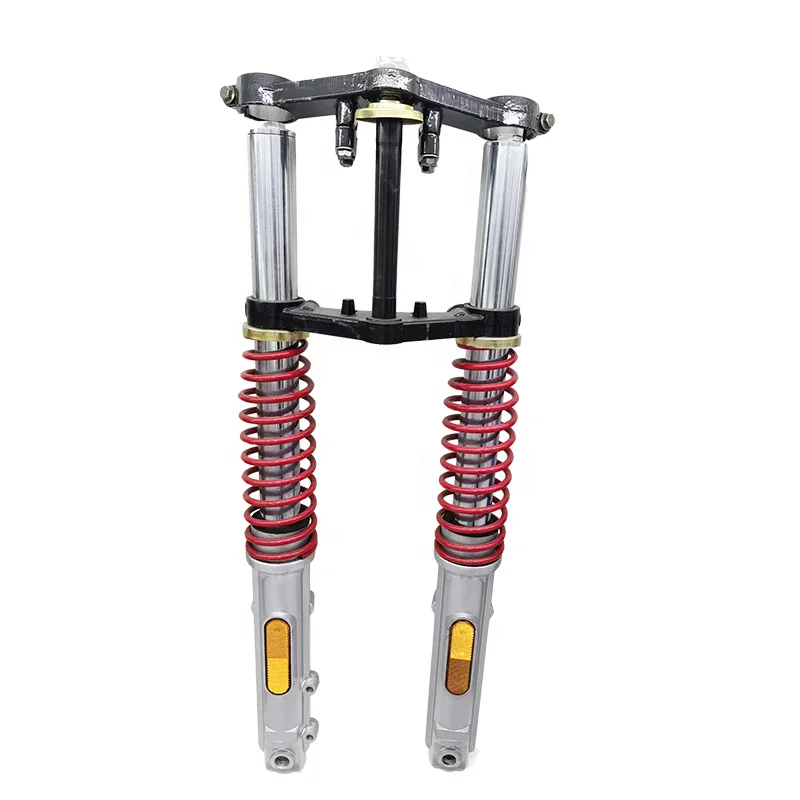 

Premium Motorcycle Trike 43mm Front Fork Shock Absorber Suspension Assembly Length 800mm 810mm
