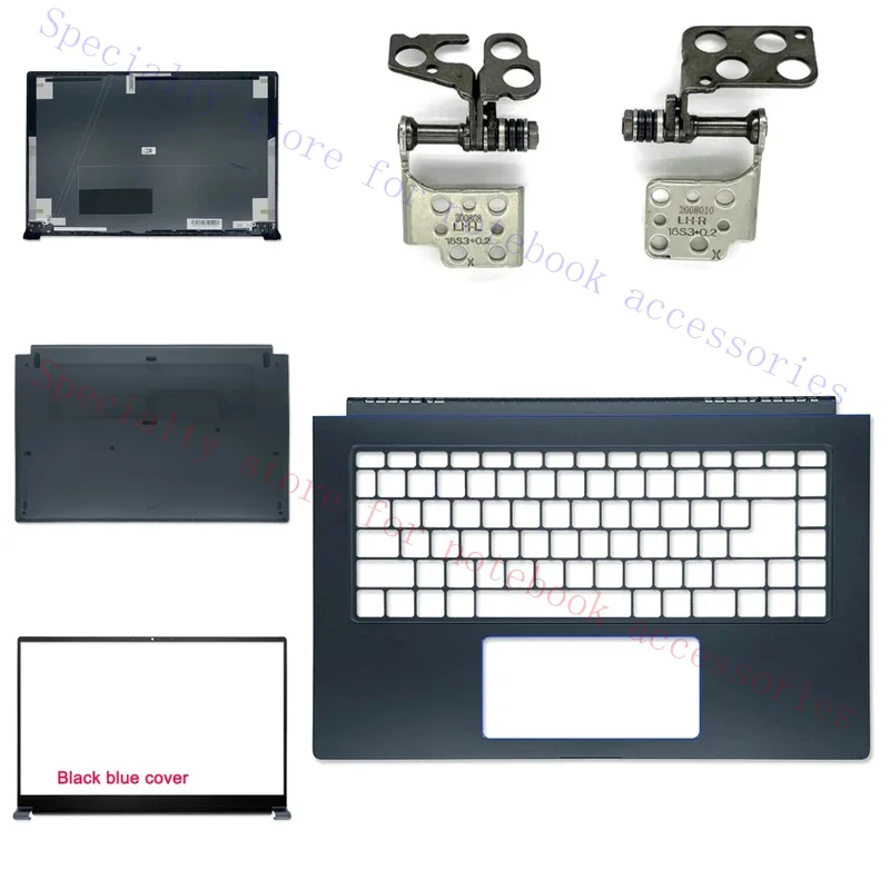 For MS Prestige 15 16S6 P15 MS-16S3  Screen rear cover Front bezel Keyboard frame palmrest upper lower back Bottom case Hinge