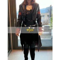 Superhero Gamora Cosplay Costume Jacket Vest Luxious Outfit for Adult Women Halloween