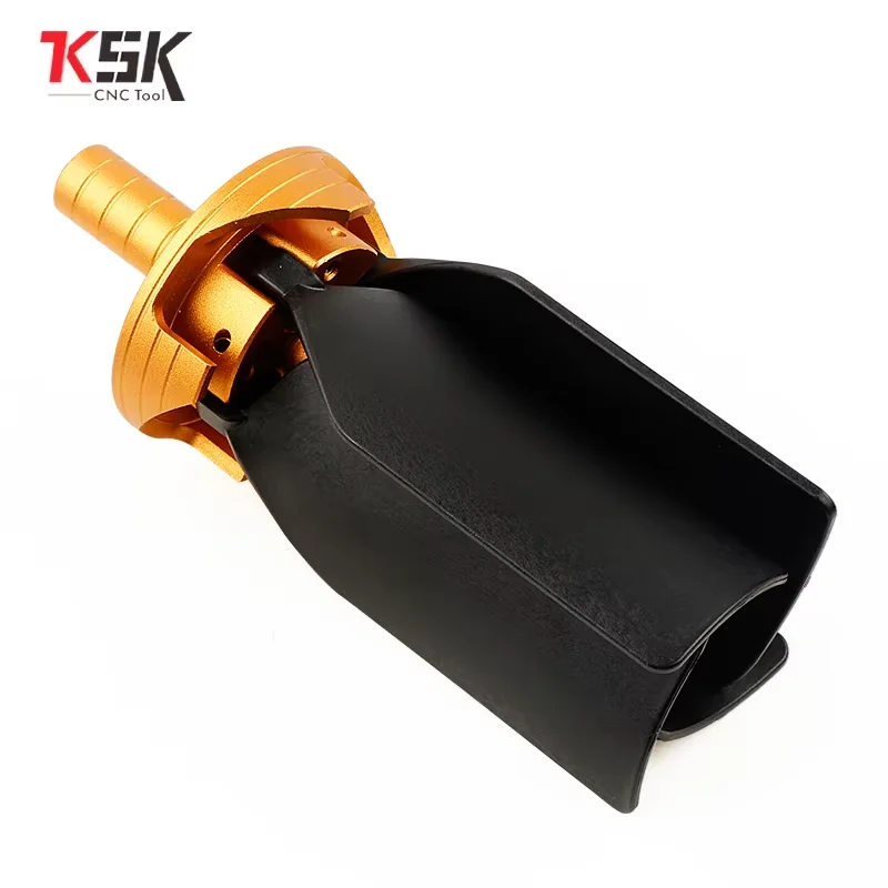 D16mm Chip cleaner machine to clean iron cutting waste chip CNC iron chip cleaner dust cleaner fan