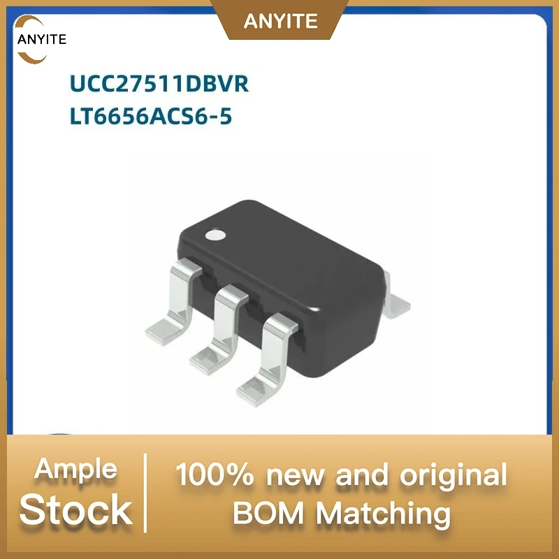 20pcs/lot   UCC27511  UCC27511DBVR 7511  LT6656ACS6-5  LT6656ACS6-5 TRPBF   LT6656ACS6  SOT23-6