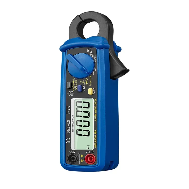 DT-9702 small jaw AC/DC clamp meter multimeter digital clamp meter 4000 digital display automatic shutdown