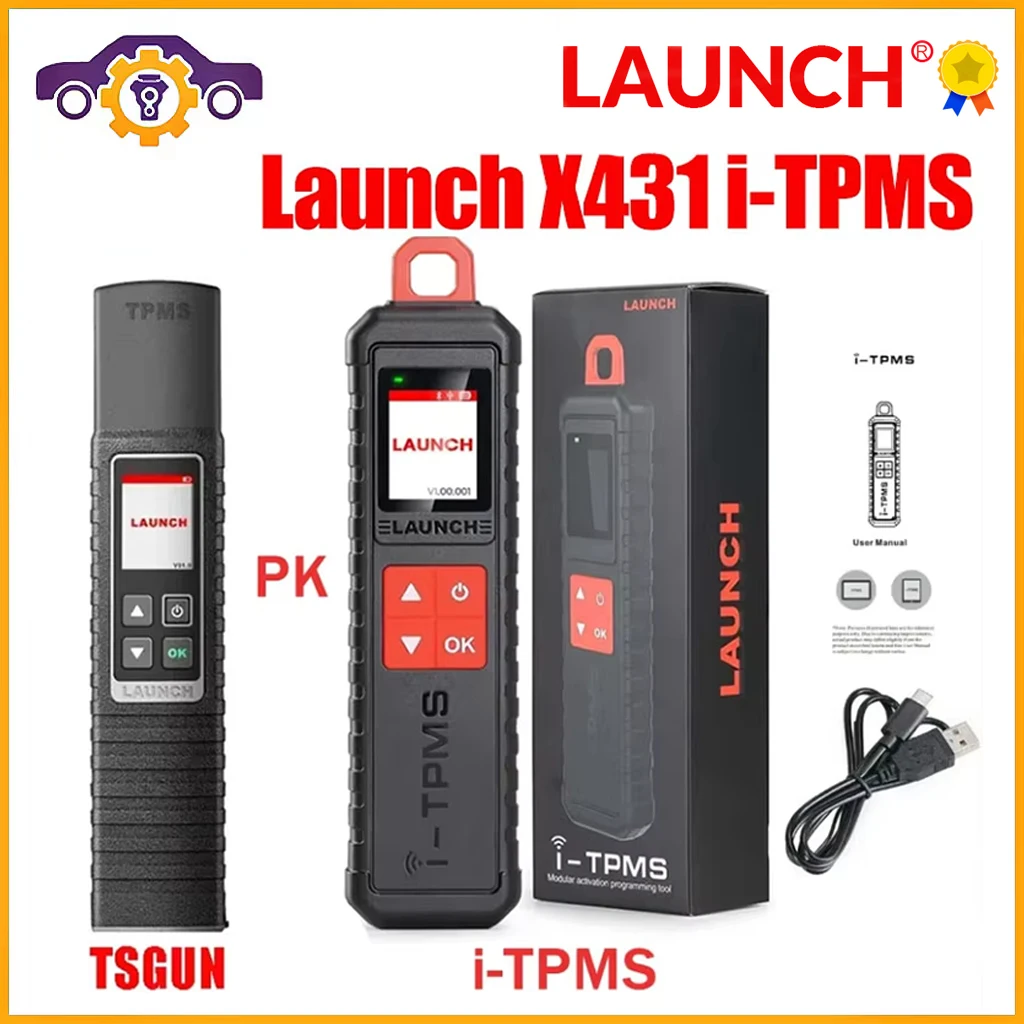 2025 New Launch i-TPMS Handheld TPMS Service Tool Work by i-TPMS APP Launch X431 V+ Pro3 PRO3S+ Upgraded of X431 TSGUN