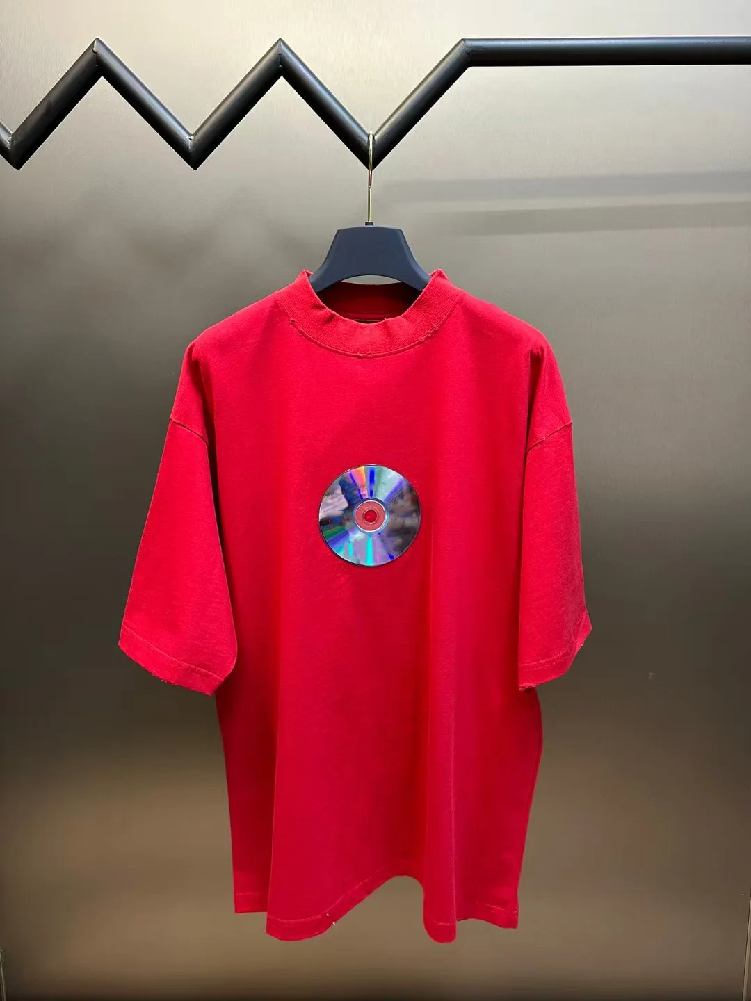 BLCCNIEGEA الوزن الثقيل عالية الجودة باريس B تي شيرت عصري موضة فضفاضة تناسب قصيرة الأكمام طاقم الرقبة رسالة تصميم القطن الخالص