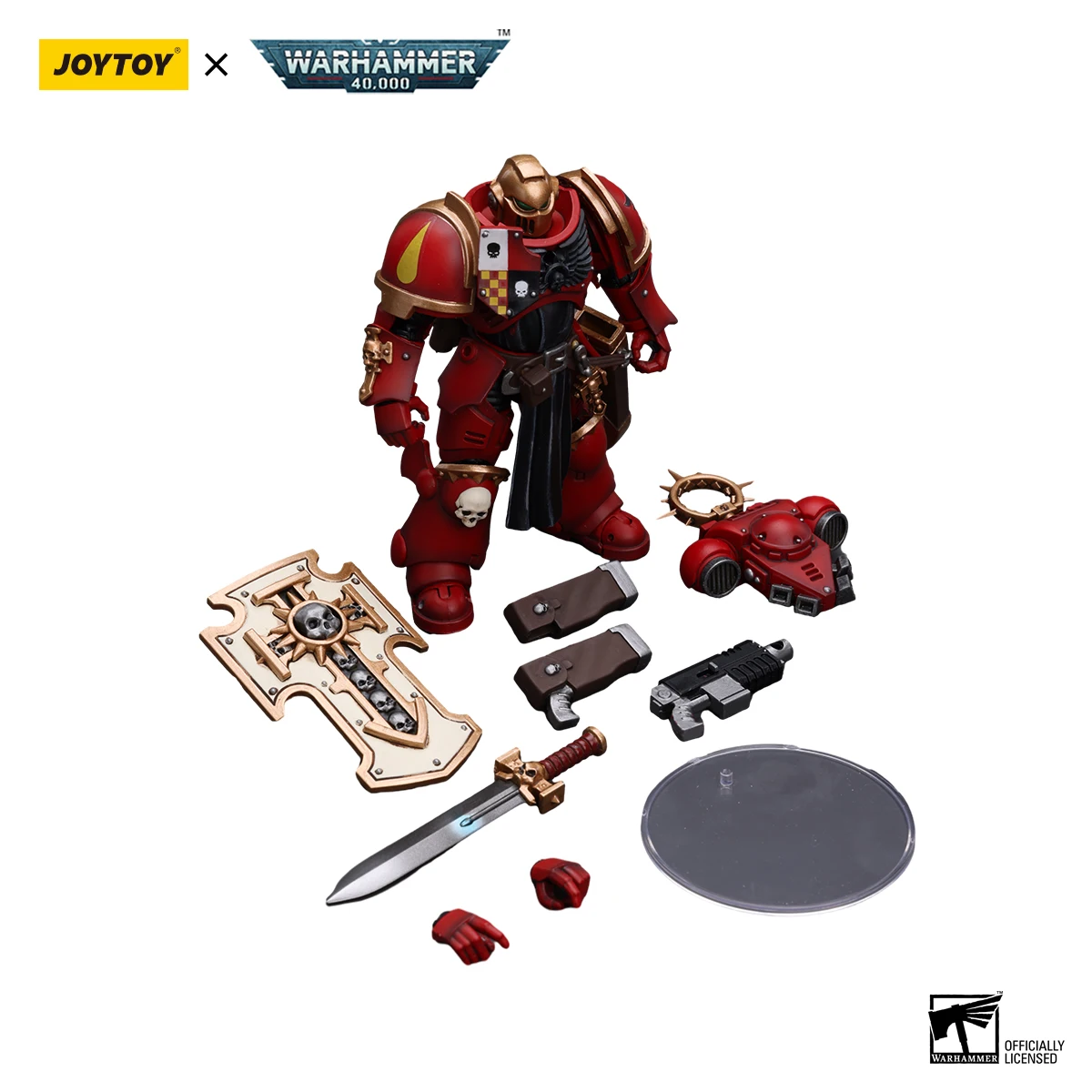 Joytoy Action figur Warhammer 40k Blut Engel Blade guard Veteran Anime Sammlung Militär modelle Geschenke für den Urlaub