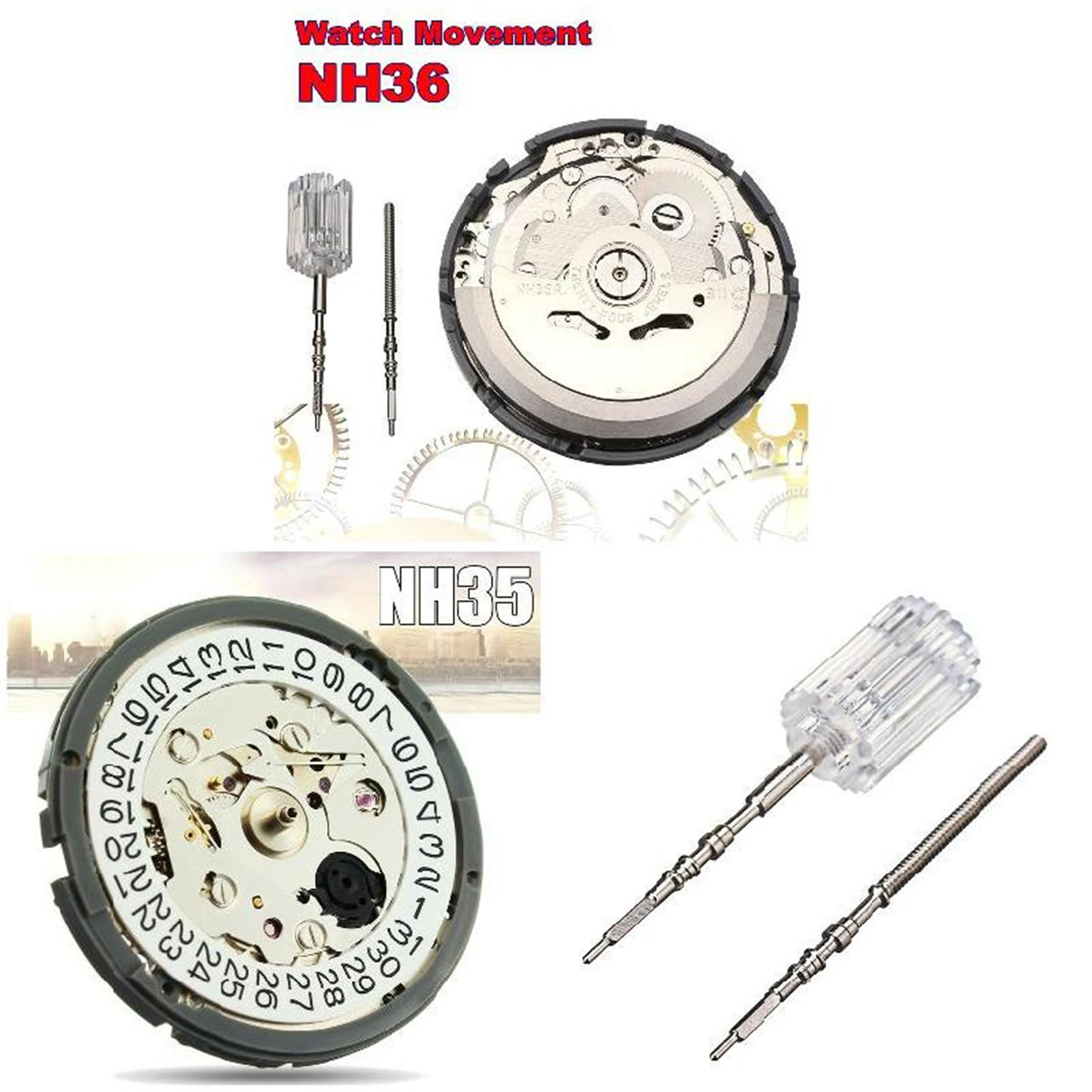 Mechanical Watch Movement Repair Good Performance and Long Service Life Ideal Gifts for Relatives and Friends