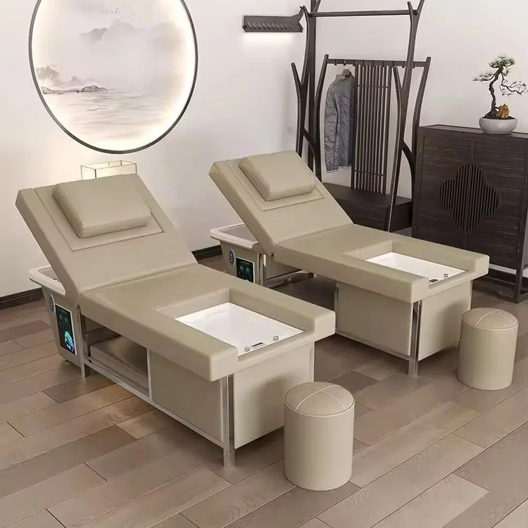 The Best-selling Hair Shampoo and Massage Can Be Used on the Dual-purpose Head Therapy Bed for Foot Therapy