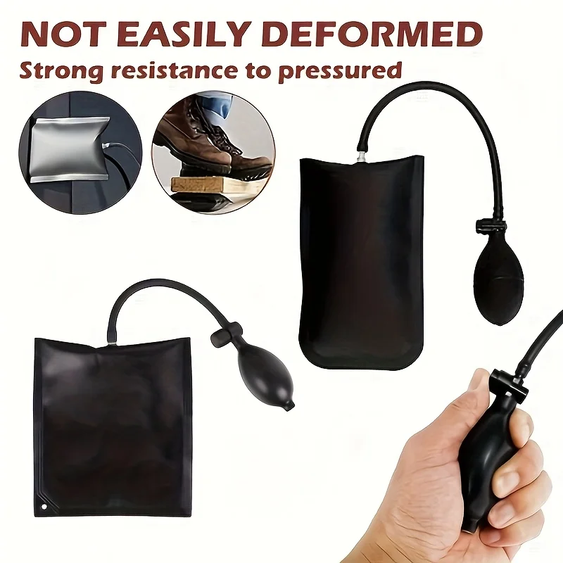 مجموعة أدوات باب السيارة المفتوحة الجديدة، مضخة هواء قابلة للنفخ، نافذة تلقائية، أدوات تثبيت مفتوحة، مجموعات وصول طويلة، بدون بطارية