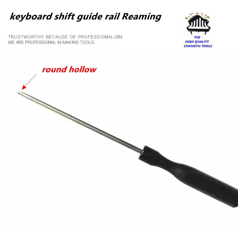 

Grand Piano keyboard shift guide rail Reaming tool Damper felt hole expansion tool,Piano tuning repair tools accessories