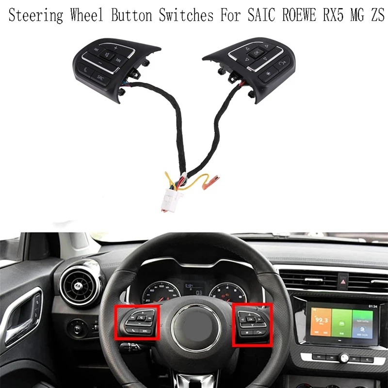 New Car Combination Switches Steering Wheel Button Switches For SAIC ROEWE RX5 MG ZS Auto Motor Parts