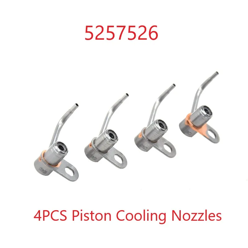 

4PCS Piston Cooling Nozzles 5257526 for Foton Cummins ISF2.8 Engine