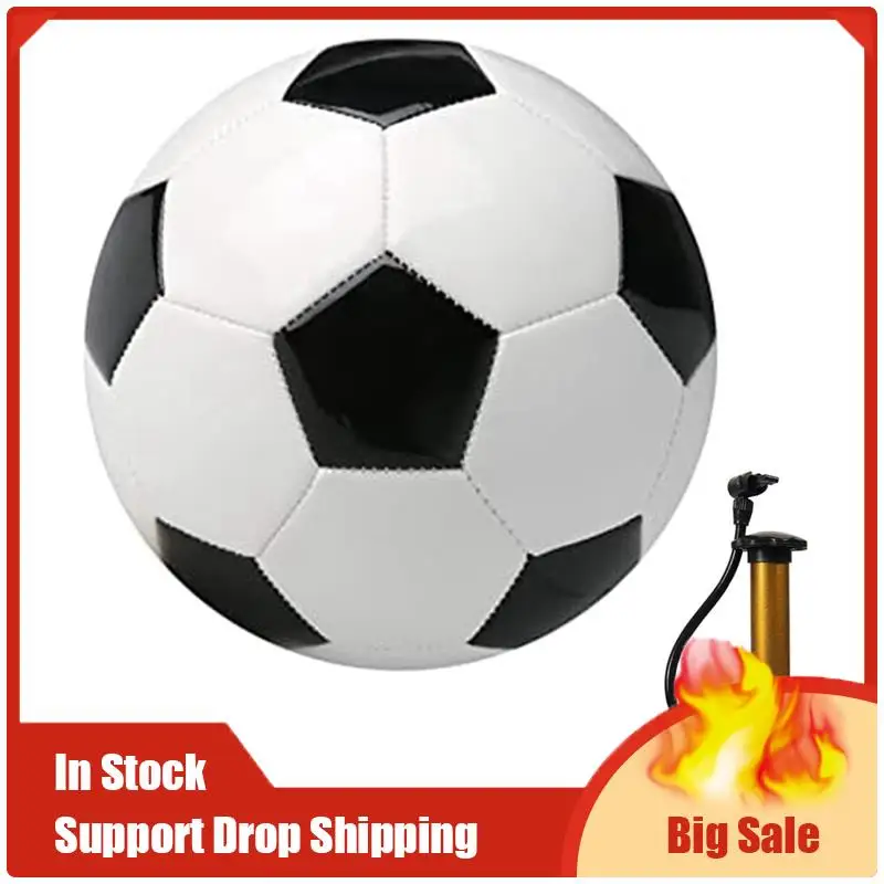 

A35F New Size 5 Soccer Balls Classic Soccer Ball Set - Includes Sizes 5 With Pump Needle Perfect For Training, League Games&Gift