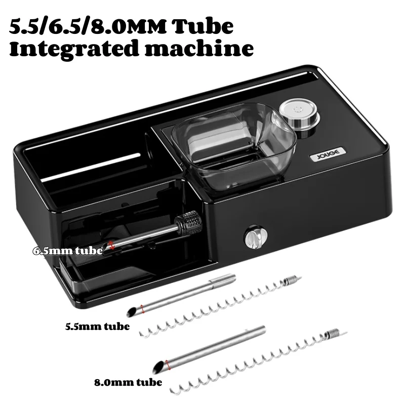 

3 in 1 Size 5.5/6.5/8mm Tube Electric Cigarette Rolling Machine Infrared Counting Automatic Tobacco Injector Maker EU US AU Plug