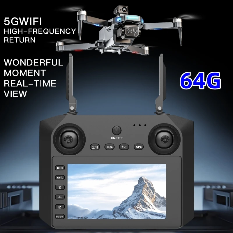 K30 Pro MAX Drone 8K 5G WIFI Professional Camera Obstacle Avoidance Remote Control Quadcopter Long FlightTime RC