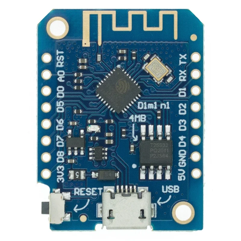 D1 Mini V3.0.0 WIFI Internet of Things Development Board Based ESP8266 CH340 CH340G 4MB For Arduino Nodemcu V2 MicroPython