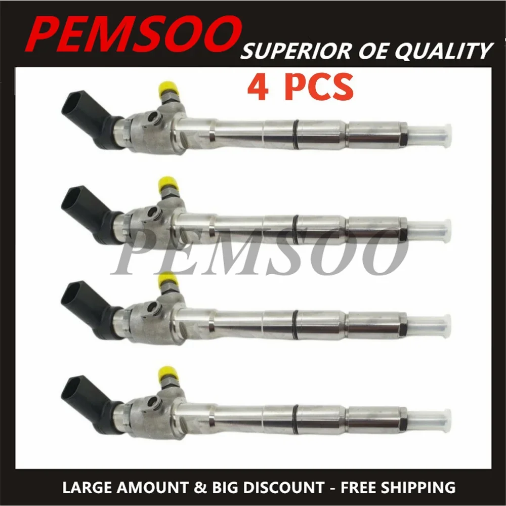 

Топливный инжектор 4X для Audi Skoda 1,6 TDI VW GOLF PASSAT POLO JETTA A2C59513554 A2C9626040080 03L130277S 03L130277B 03L 130 277 B